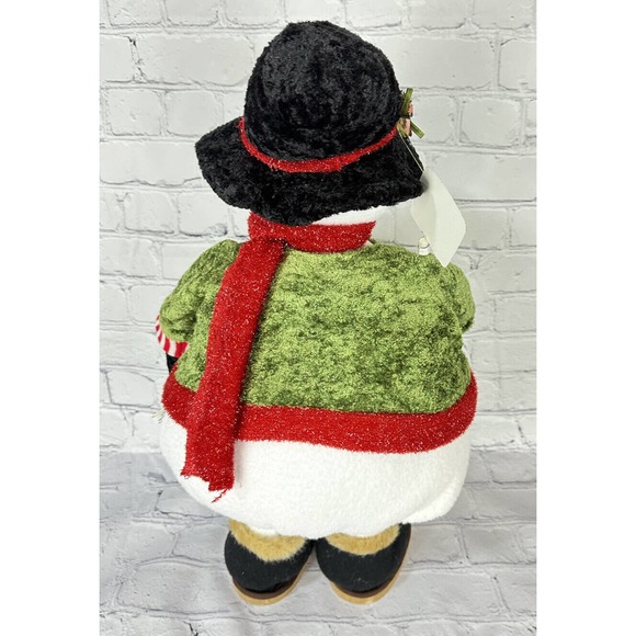 Flowers Inc Balloons 20” Tall & Fat Gardening Birdhouse Standing Snowman - Picture 9 of 12